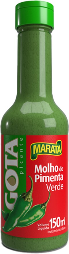 MOLHO PIMENTA VERDE MARATA GOTA 150ML