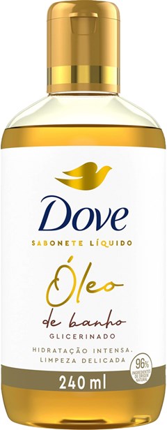ÓLEO DOVE 240ML BANHO GLICERINADO