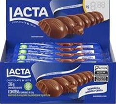 CHOCOLATE LACTA 28G AO LEITE