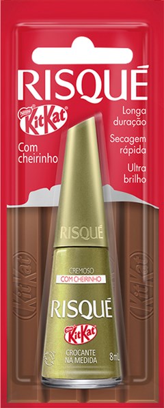 ESMALTE RISQUE BL CREMOSO KIT KAT CROCANTE NA MEDIDA