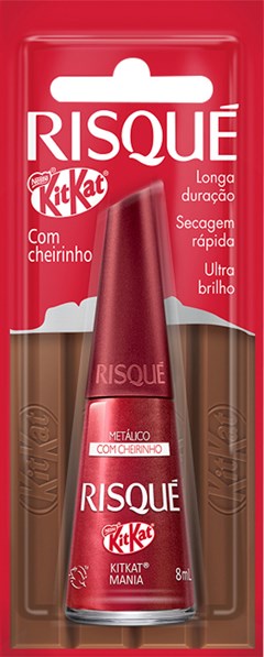 ESMALTE RISQUE BL METALICO KIT KAT MANIA