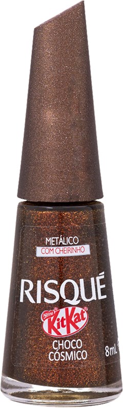 ESMALTE RISQUE BL METALICO KIT KAT CHOCO COSMICO