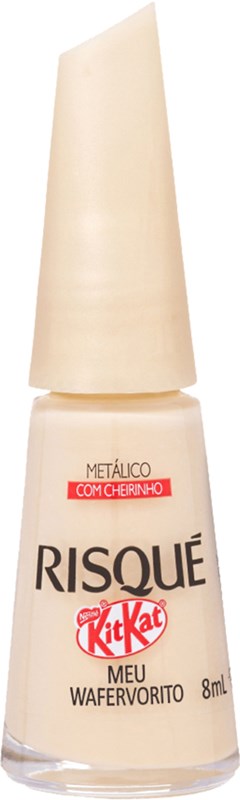 ESMALTE RISQUE BL METALICO KIT KAT MEU WAFERVORITO