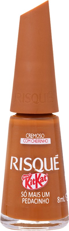 ESMALTE RISQUE BL CREMOSO KIT KAT SO MAIS UM PEDACINHO