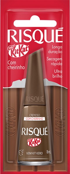 ESMALTE RISQUE BL CREMOSO KIT KAT VEM KIT KERO