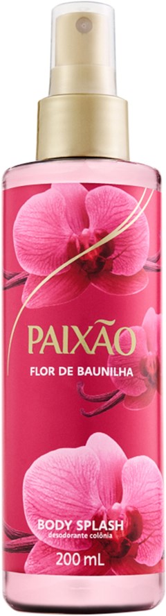 DESODORANTE  SPRAY PAIXÃO 200ML BODY BAUNILHA