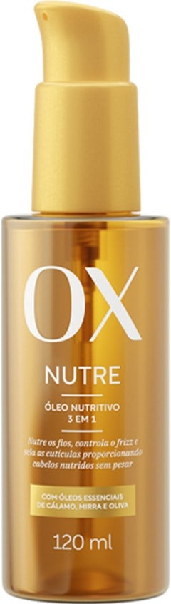 ÓLEO OX NUTRE FRASCO 120ML PUMP