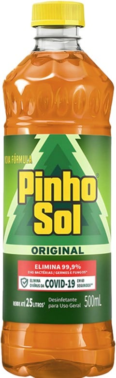 DESINFETANTE PINHO SOL 500ML ORIGINAL