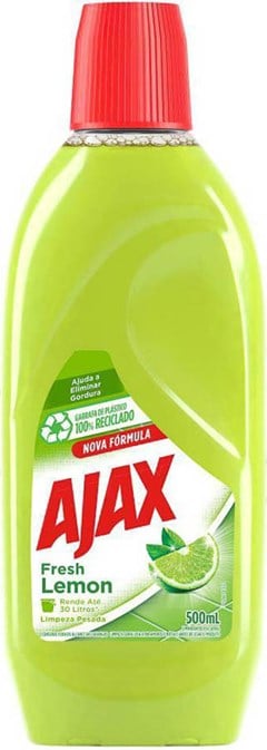 LIMPADOR AJAX 500ML LEMON