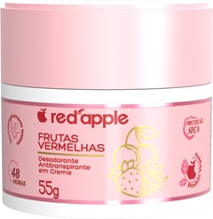 DESODORANTE CREME RED APPLE 55G FRUTAS VERMELHAS