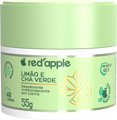 DESODORANTE CREME RED APPLE 55G LIMÃO E CHÁ VERDE