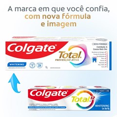 CREME DENTAL COLGATE TOTAL 12 90G WHITENING