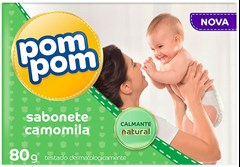 SABONETE BABY POM POM 70G CAMOMILA