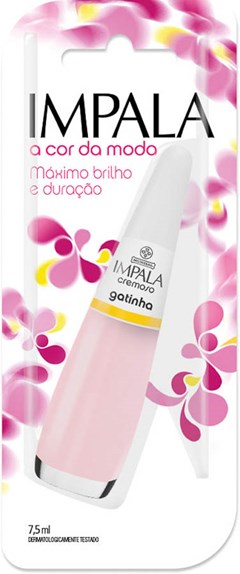 ESMALTE IMPALA BLISTER CREMOSO GATINHA  