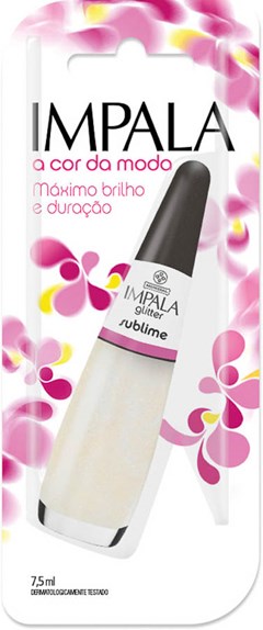 ESMALTE IMPALA BLISTER GLITTER SUBLISTERIME